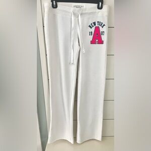 Aeropostale White Sweat Pants